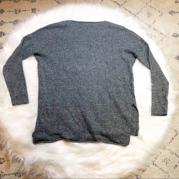 Aritzia Babaton Erin V-Neck Tunic Grey Heather XS - Picture 8 of 8